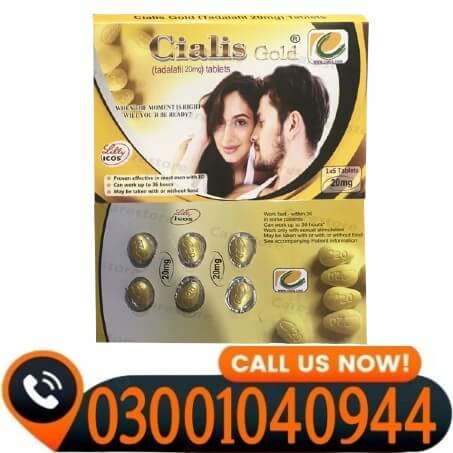 Cialis Gold 20mg 10 Tablets In Pakistan